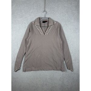 Robin Hood Universal Studios Robin Hood Unisex Knit Top Embroidered Collar Sz S